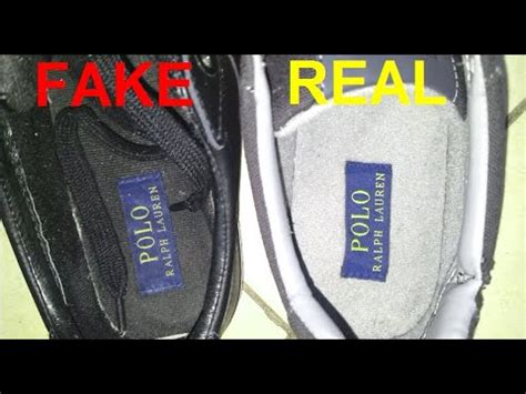 how to know if polo shoes are fake|authentic ralph lauren polo shoes.